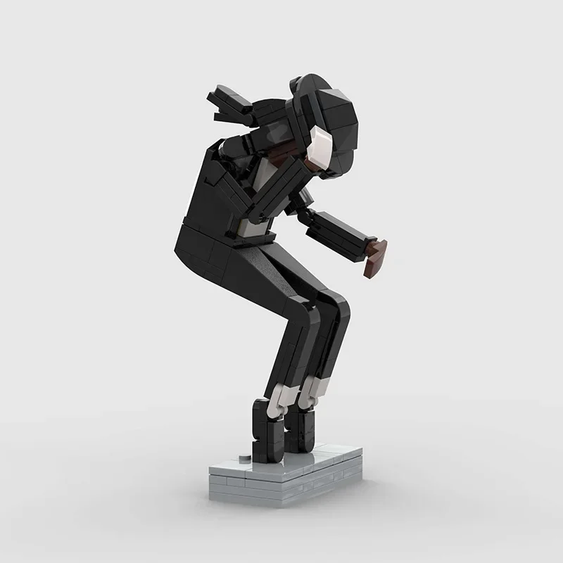 Musik-Superstar Sänger Tänzer MJ Modell Michael Jackson Bausteine Lernspielzeug für Kinder Weihnachtsgeschenk – Detail 7