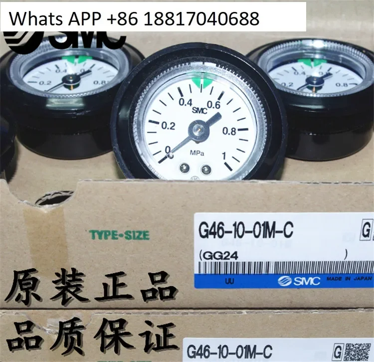 1PC SMC pressure gauge G46-10-01M-C G46-10-02M-C G46-4-01M-C 2-02M-C