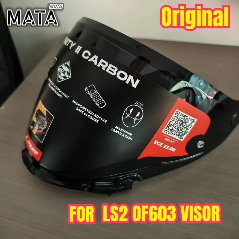 motorcycle-half-helmet-for-ls2-of603-original-lens-black-lens-color-visors-helmet-accessories-capacete-de-moto-visor