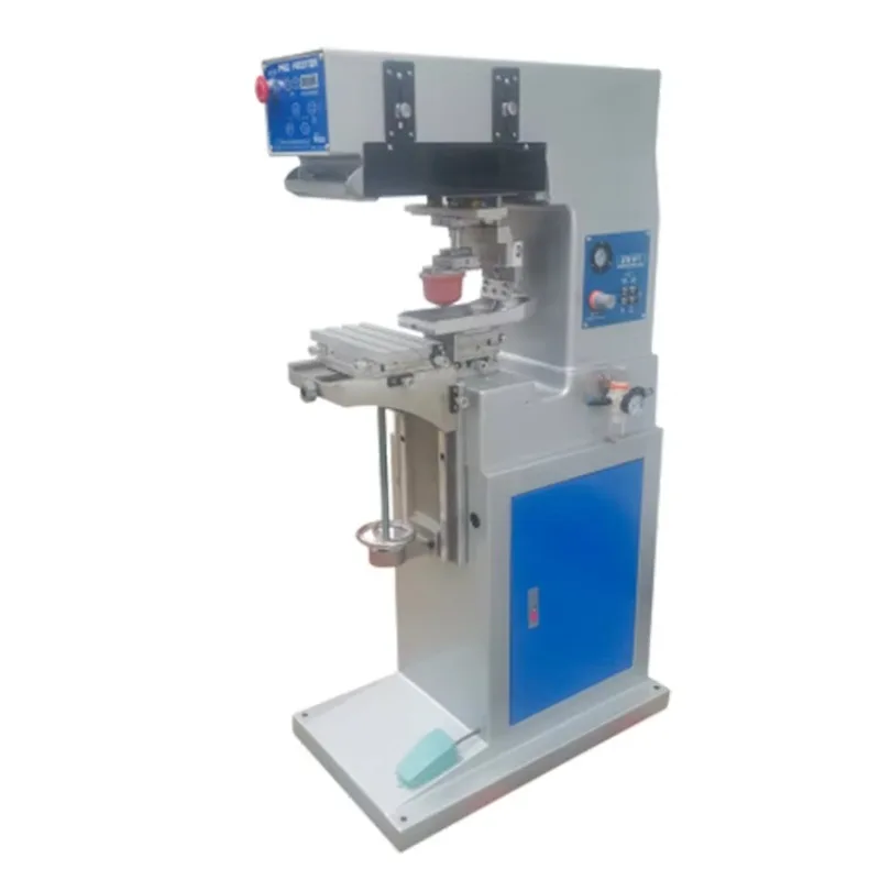 Clothing Button Ceramic Ink Cup Tampograsofia Silicone Pad Printing Machine 4 Colors