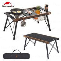 Naturehike IGT Camping Table Folding pliante Aluminum Alloy  Outdoor supplies Multifunctional Portable Removable BBQ Picnic