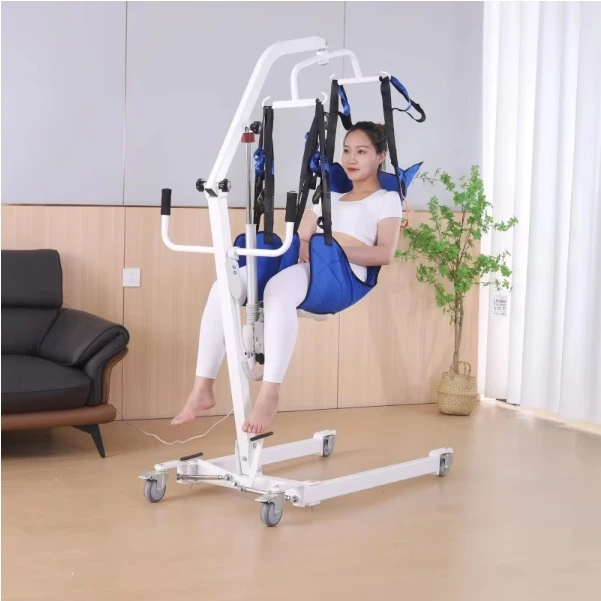 Electric Hydraulic Patient Lift Electric Transfer Wheel Chair Hospital Furniture-Hoist Lift For Patients