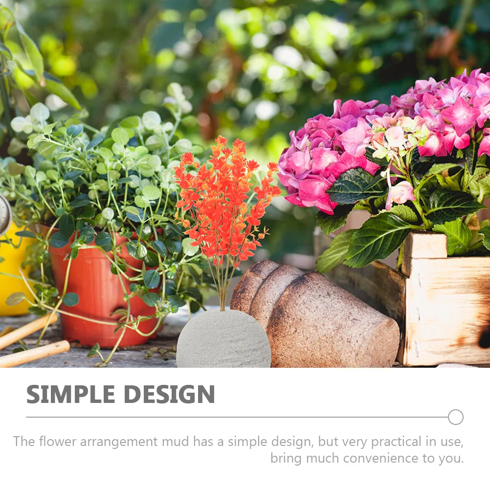 

2Pcs DIY Flower Mud Floral Foam Ball High Density Moisture Retention for Wedding Birthday Decor Craft Arrangement Supplies