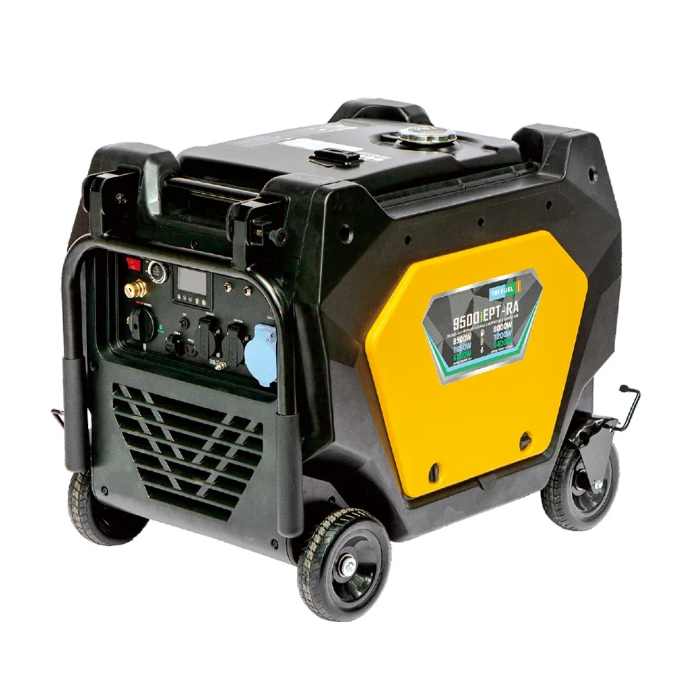 

110V And 220V 60Hz Single Phase Inverter Silent Generator / Portable Electric Start 8kW Gasoline Power Generator For Home