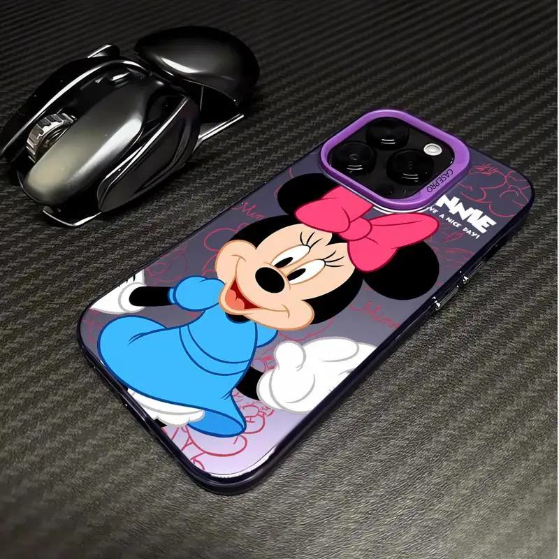 Handy hüllen für Apple iPhone 14 Pro Max Hülle 15pro 16 13 Funda iPhone 11pro 16plus 12pro Softcover Disney Mickey Mouse schönen Tag