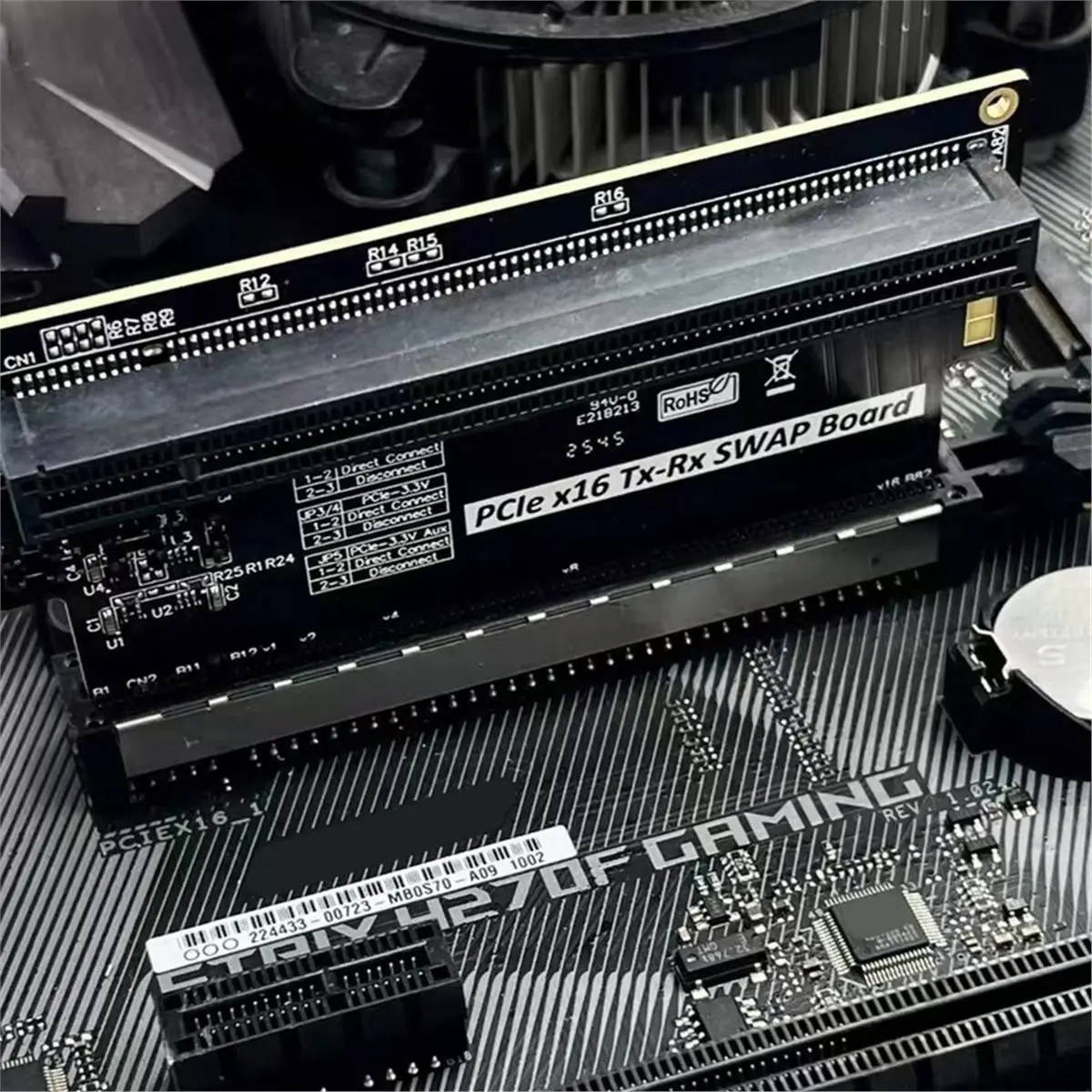 PCIe 4.0 X16 Tx-Rx Switch Card Swap Board for AGX PCI-Express Gen3 Signal Exchange Card
