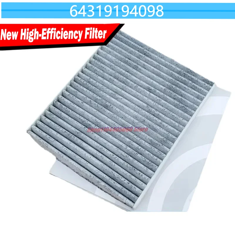 Auto Cabin Air Filter 64319194098 For BMW E70 E71 E72 F15 F16 F85 F86 X5 25d 30d 35i 40d 50d X6 M Activated Carbon