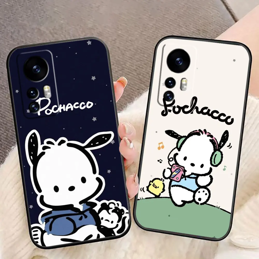 Cartoon Pochacco Cute Dog Cover Phone Case For Xiaomi 9 10T 11 11T 12 12T 13 POCO F3 F4 F5 F6 X3 X4 X5 M3 M4 M5 M6 Case Funda