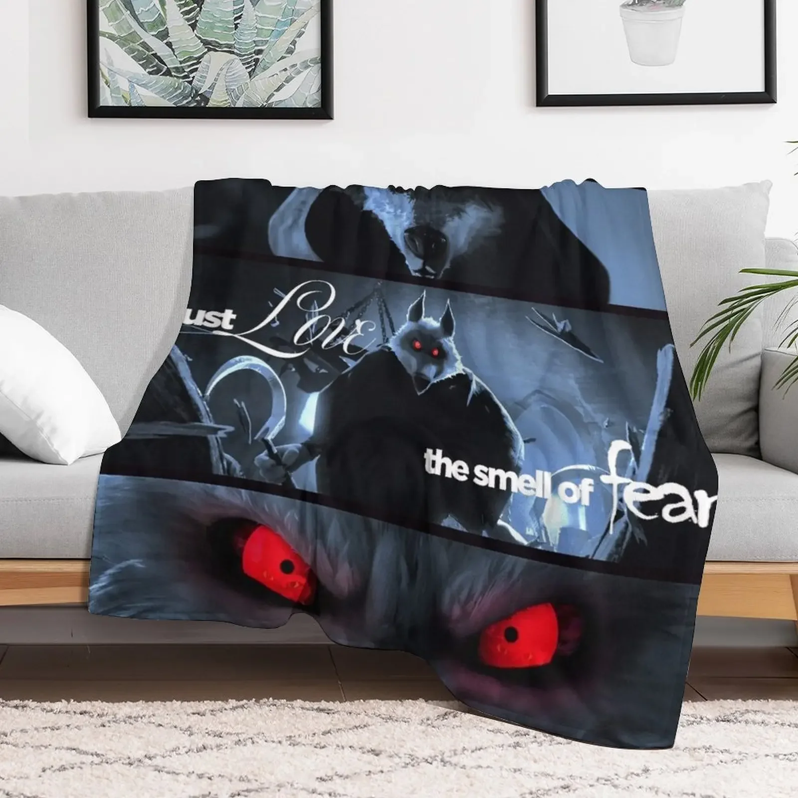 Puss In Boots Wolf Death Throw Blanket For Sofa Thin warm winter decorative Single Blankets