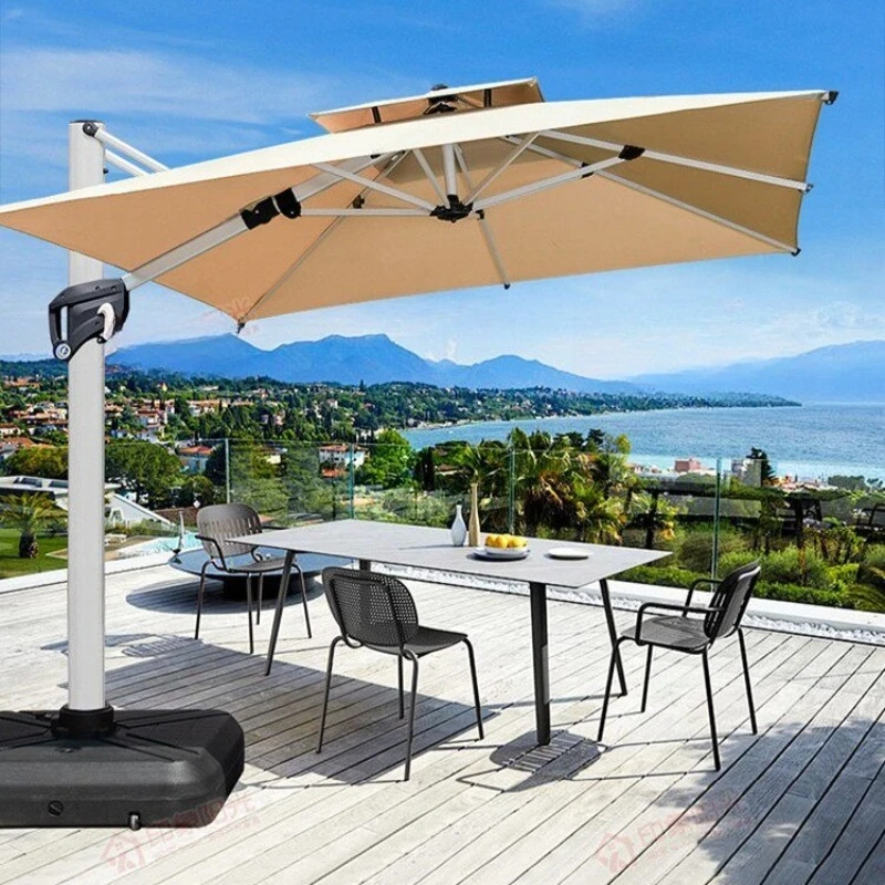 

Coffee Shop Patio Umbrellas & Bases Design Advanced Villa Patio Umbrellas & Bases Courtyard Outdoor Furniture Ombrello Ls40hws