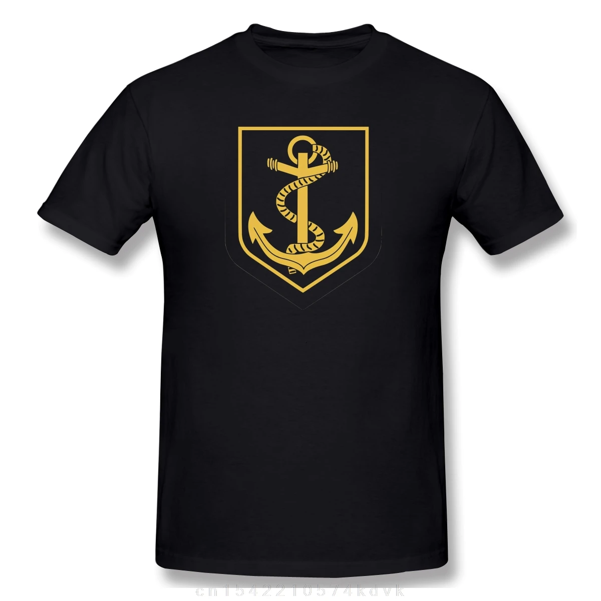 Gendarmerie maritime (marine française) Case & Skin Fo T-Shirt basique décontracté à manches courtes pour hommes R342 t-shirts hauts taille européenne