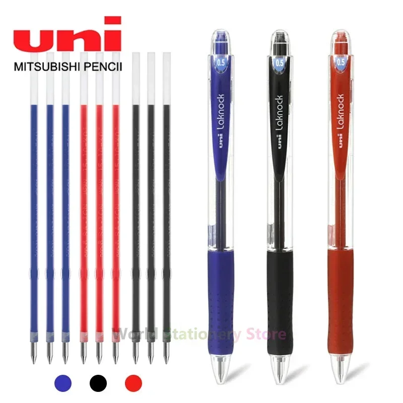 

Uni Gel Pen Ballpoint Pen Set Office Supplies 0.5/0.7 SN-100 Blue/black/red Replaceable Refills Student Writing School Supplies