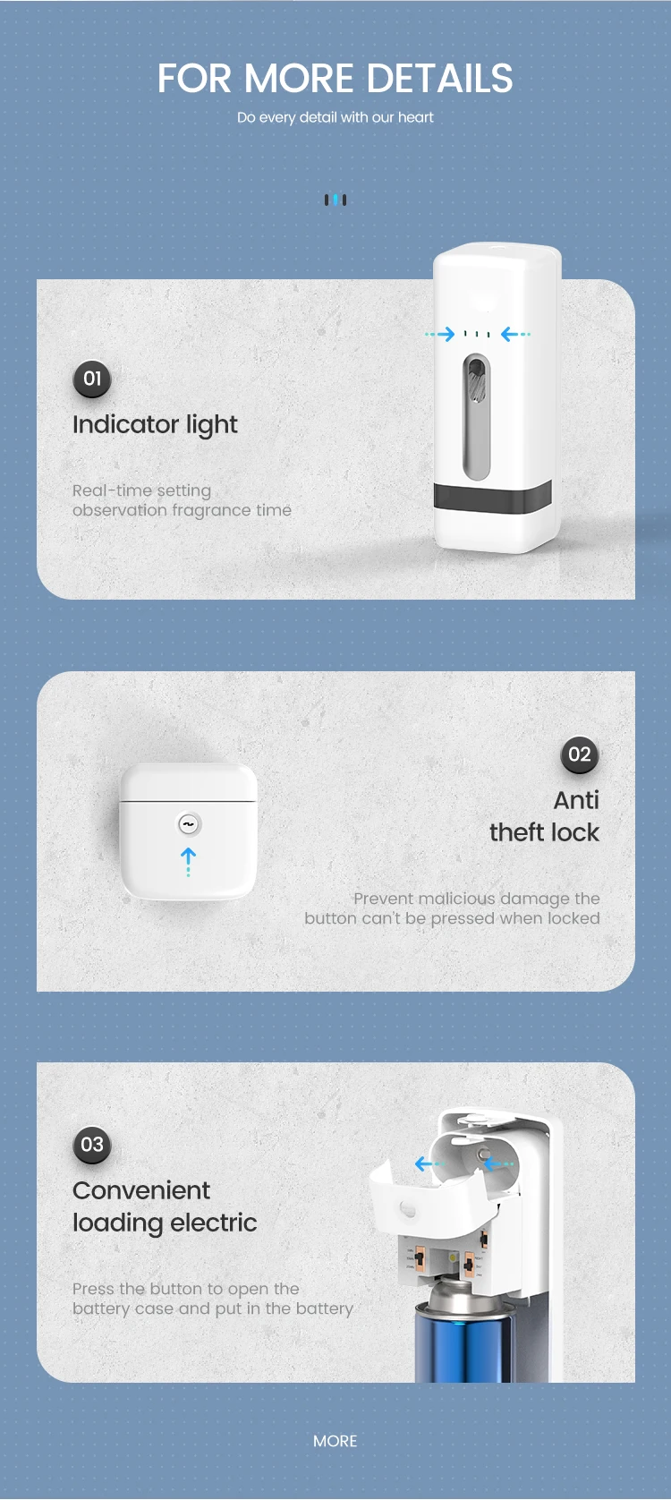 Dispensador de Aerosol con Sensor de luz montado en la pared, ambientador automático, Sensor de pulverización para Hotel, oficina, habitación, Club, inodoro