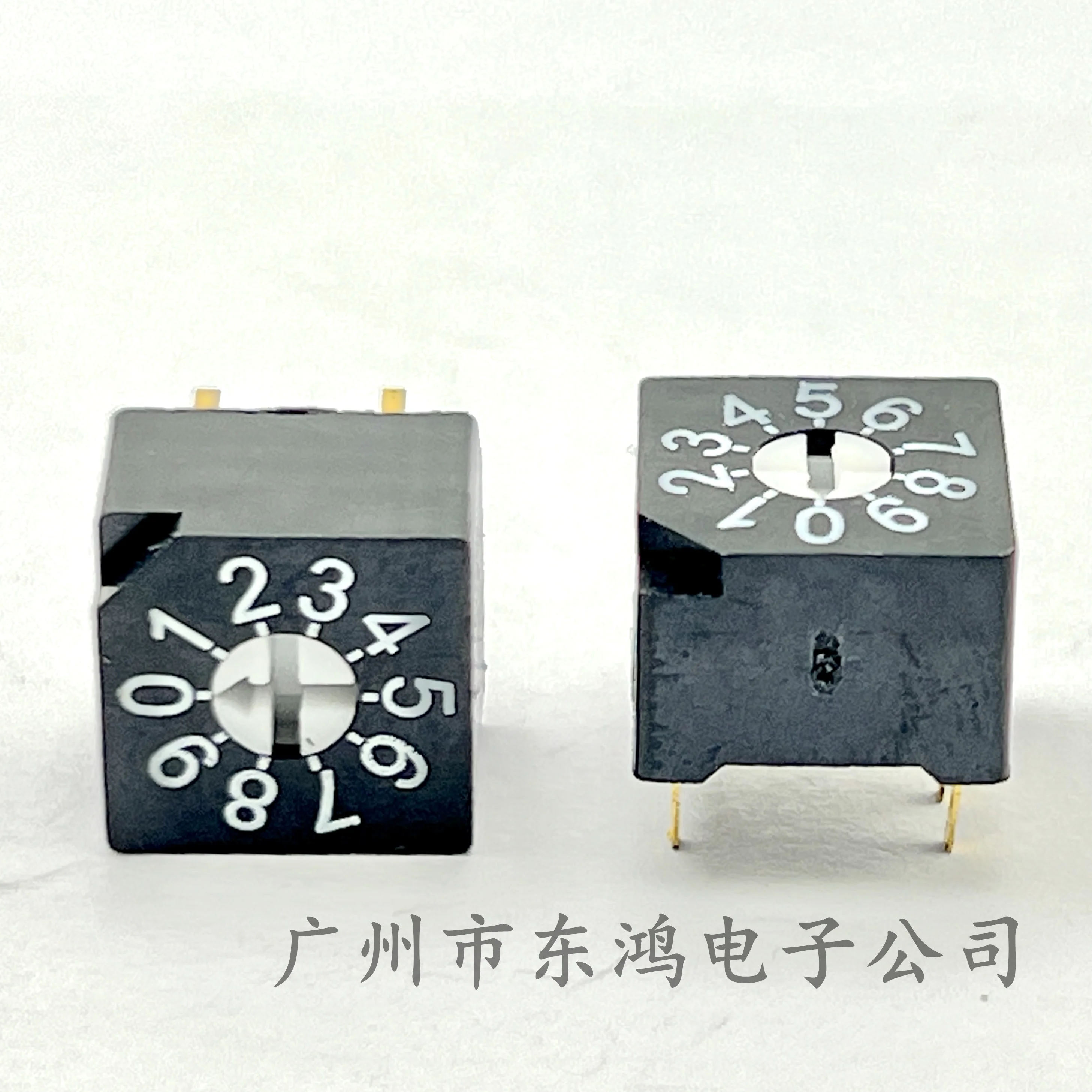 1 pcs Taiwan Yuanda digital code switch RS-10 rotary coding DIP switch 0-9 gears