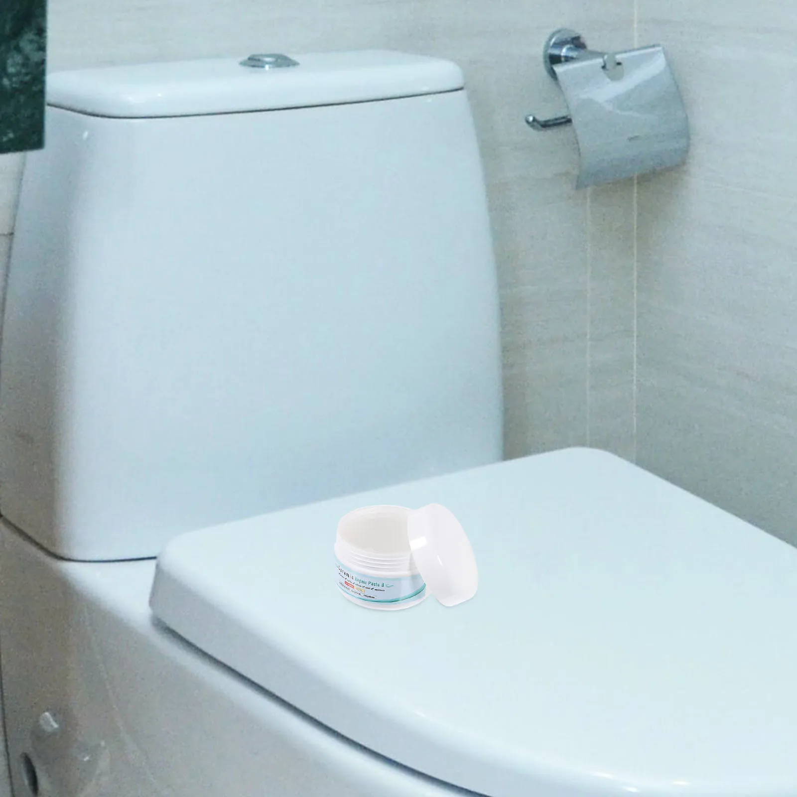 

1 set 1 Set White Tile Repair Kit For Porcelain Ceramic Bathtub Countertop Tub Refinishing Fix All-In-One Easy Odorless Paint