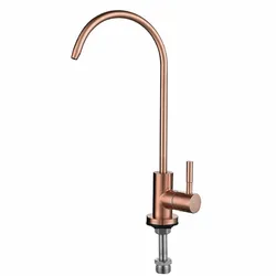 matte black Drinking Water Filter Tap 304 Stainless Steel RO Faucet Purify System Reverse Osmosis robinet cuisine torneira KF09