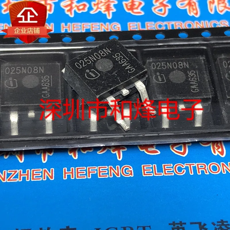 Free shipping   025N08N IPB025N08N3G TO-263-3 80V 120A      10PCS
