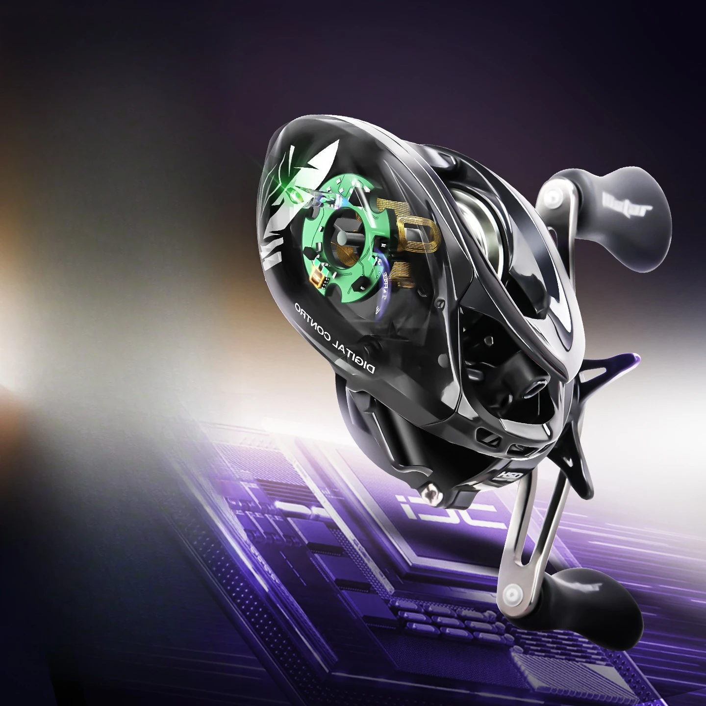 Water drop wheel Luya micro-object remote projection electronic brake riot water drop wheel