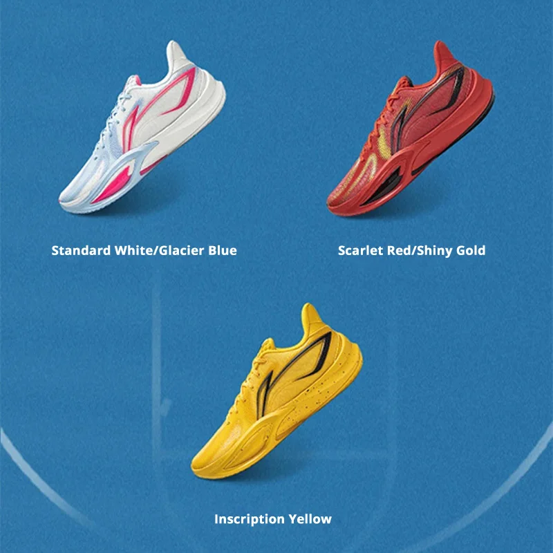 Li-Ning Men's SHINING 3 Professional Basketball Shoes BOOM Cushion Lightweight Breathable LiNing Competition Sneakers ABAW007