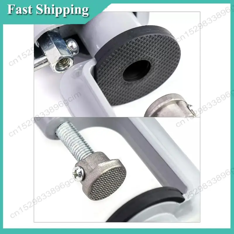 -BABQ Table Vise 360 Degree Bench Rotate Clamp-On Grinder Holder Electric Drill Stand Bracket, Universal Machine Tools