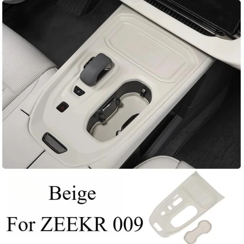Gear Panel Protective Cover For ZEEKR 009 2022-2024 Central Control Silicone Protective Anti-skid Pad Interior Film Accessories
