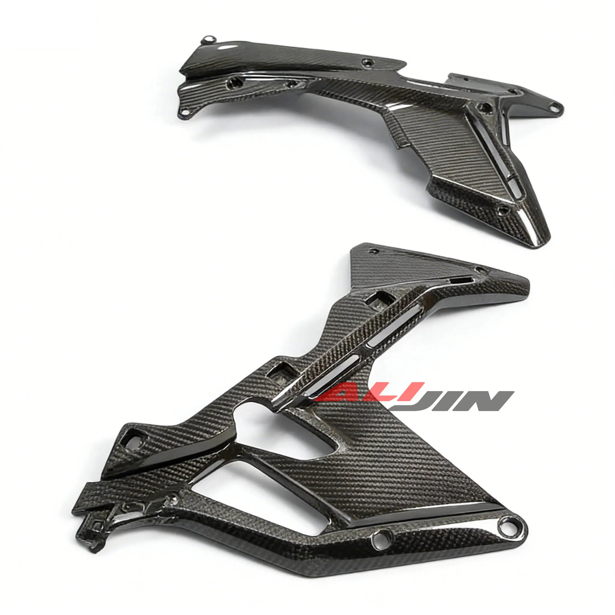 Motorcycle Real Dry Carbon Fiber Fairing Panel Cowling For Aprilia RSV4 2021-2025 RSV-4 Side Inner Fairings Frame Cowl Cover