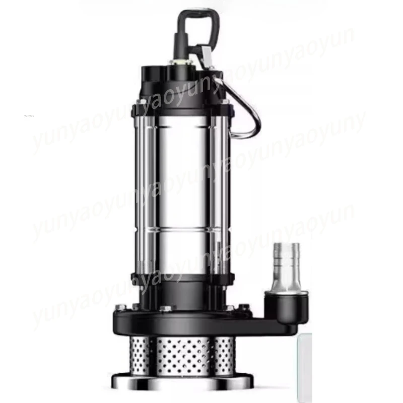 

Погружной водяной насос 220В, 1 дюйм, высоконапорный, малогабаритный, для дома и фермы, для откачки чистой и грязной воды