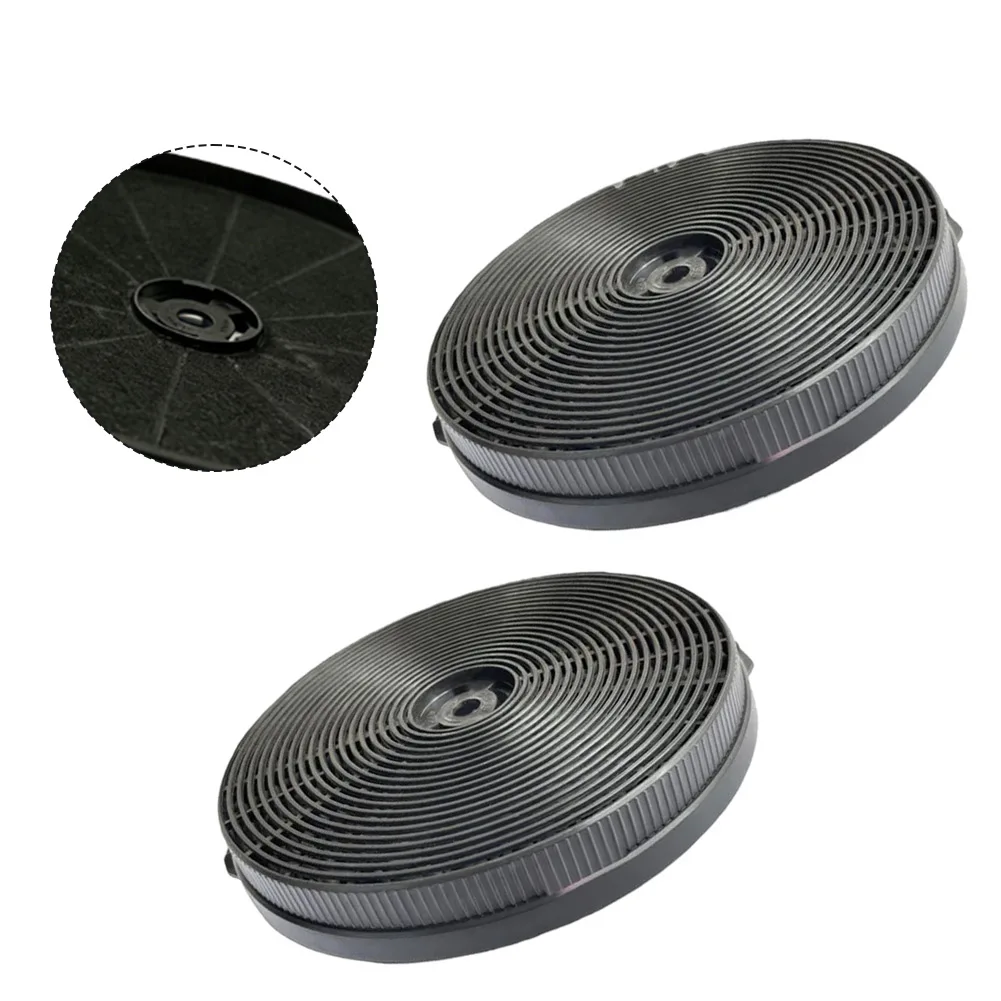 2 Packs for lex Range Hood Activated Carbon Filter 175x26mm Black for LEX L1 CFK1-TM CFC 60020 USGDCF-G 63ISS9063175 668AS750