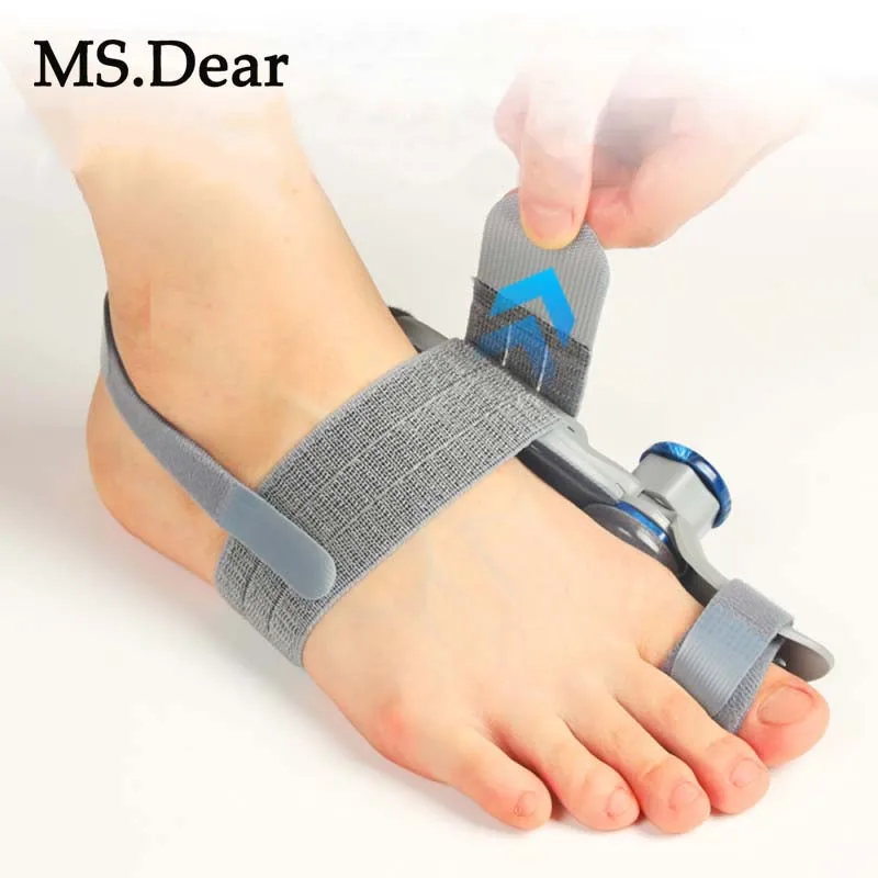 

Adjustable Pedicure Finger Toe Corrector Toe Separator Straightener Bunion Corrector Foot Hallux Valgus Braces Foot Care Tools