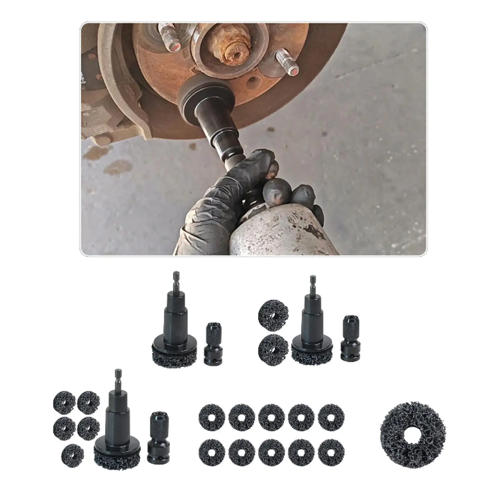 

Инструмент для удаления ржавчины, очиститель ступицы колеса для автомобильного грузовика