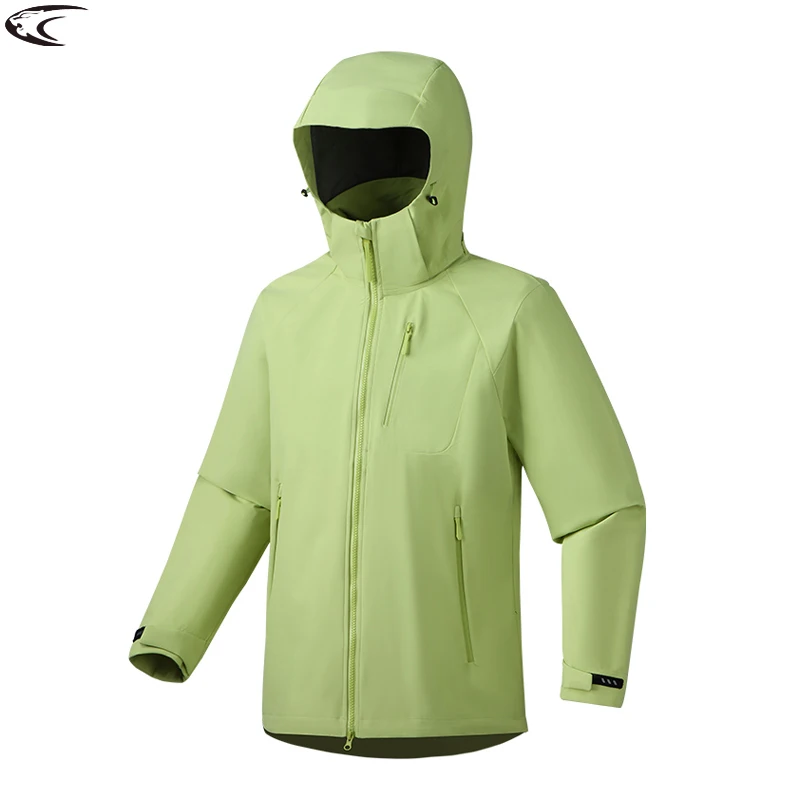 

LNGXO Men's Women's Waterproof Hiking Jackets Trekking Camping Mountaineering Windbreaker Unisex Outdoor Sporty Rain Coat