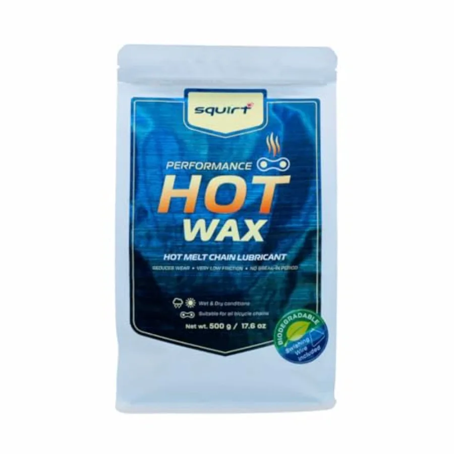 

Performance Hot Melt Bike Chain Wax Granules for Clean, Quiet and Durable Lubrication - Bicycle Chain Wax Lubricant for Racing