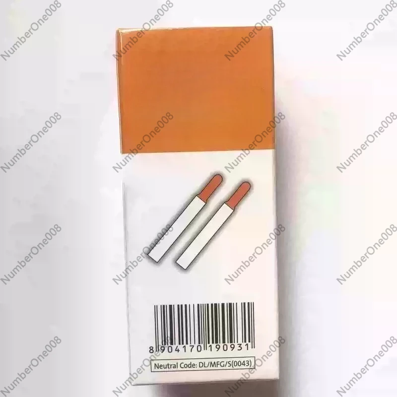 100pcs Fluorescein Sodium Ophthalmic Test Strip, Schirmer Tear Test Paper with Filter for Eye Examination