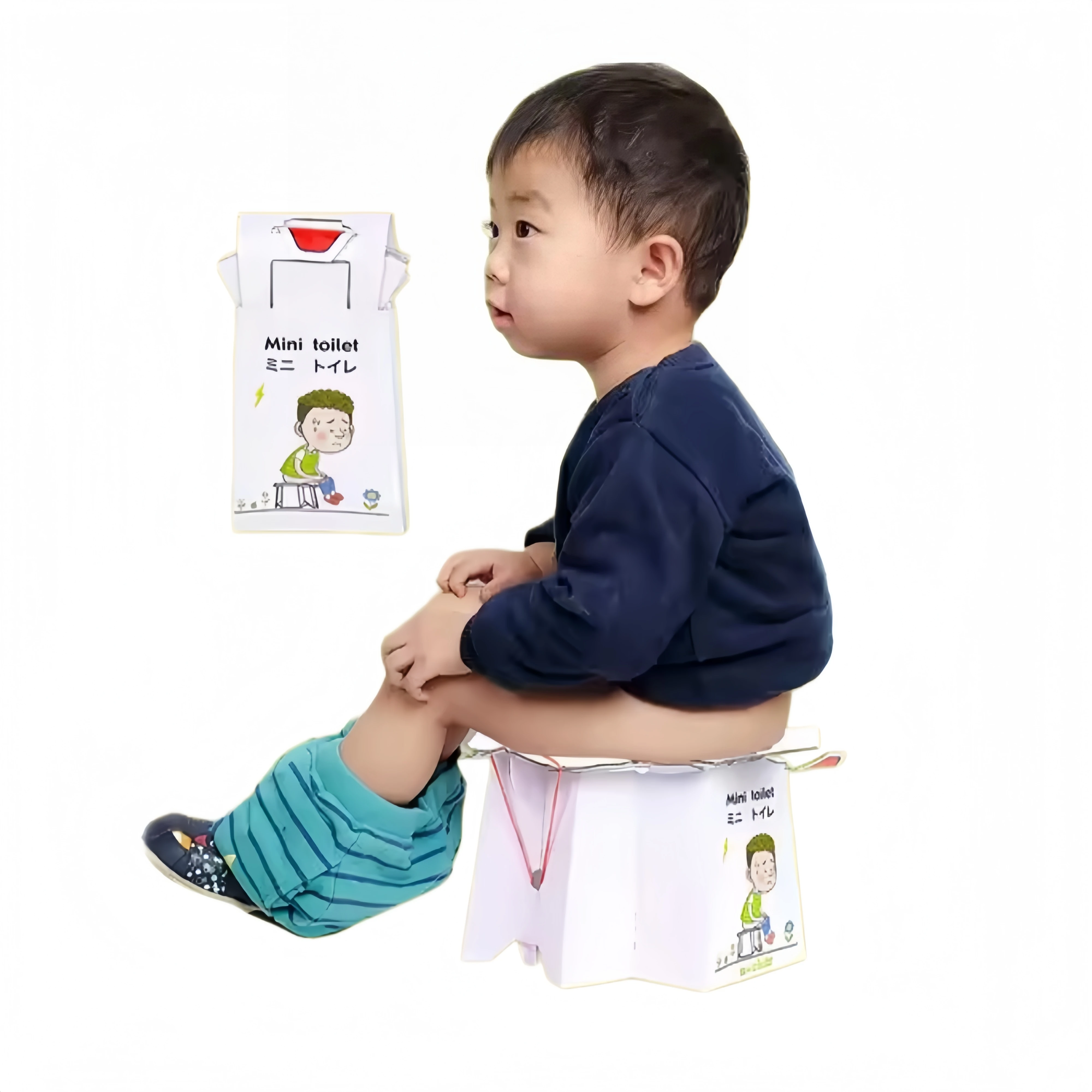 Disposable Portable Travel Potty Kids Toddler Seat Folding Lightweight Training Toilet Compact Baby Car Emergency Urinal Box