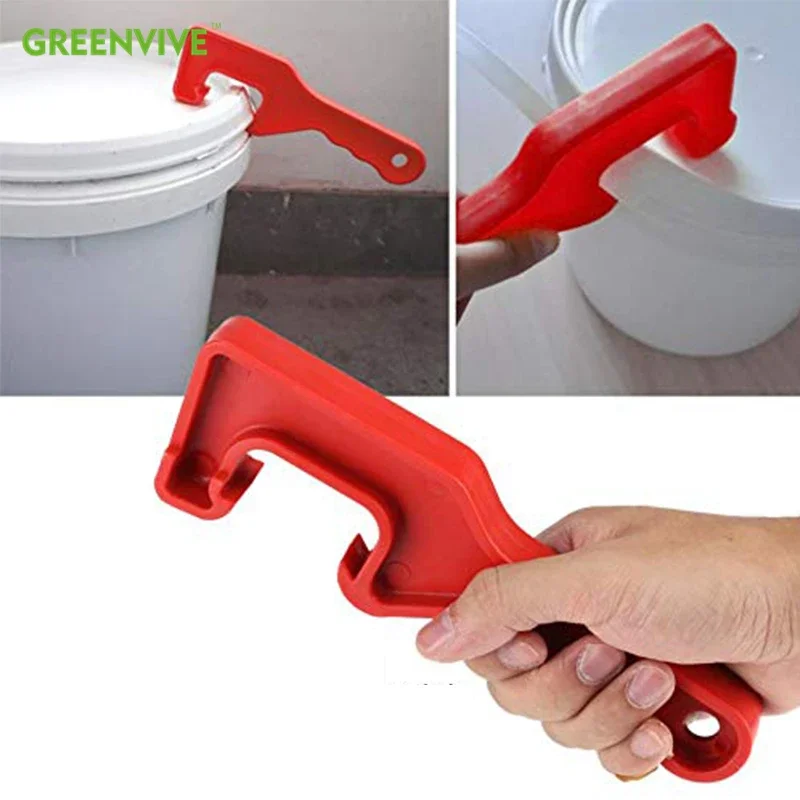 High Quality Opening Tool ABS Plastic Gallon Bucket Pail Paint Barrel Lid Can Opener For Home Office Beekeeper Beehive Equipment