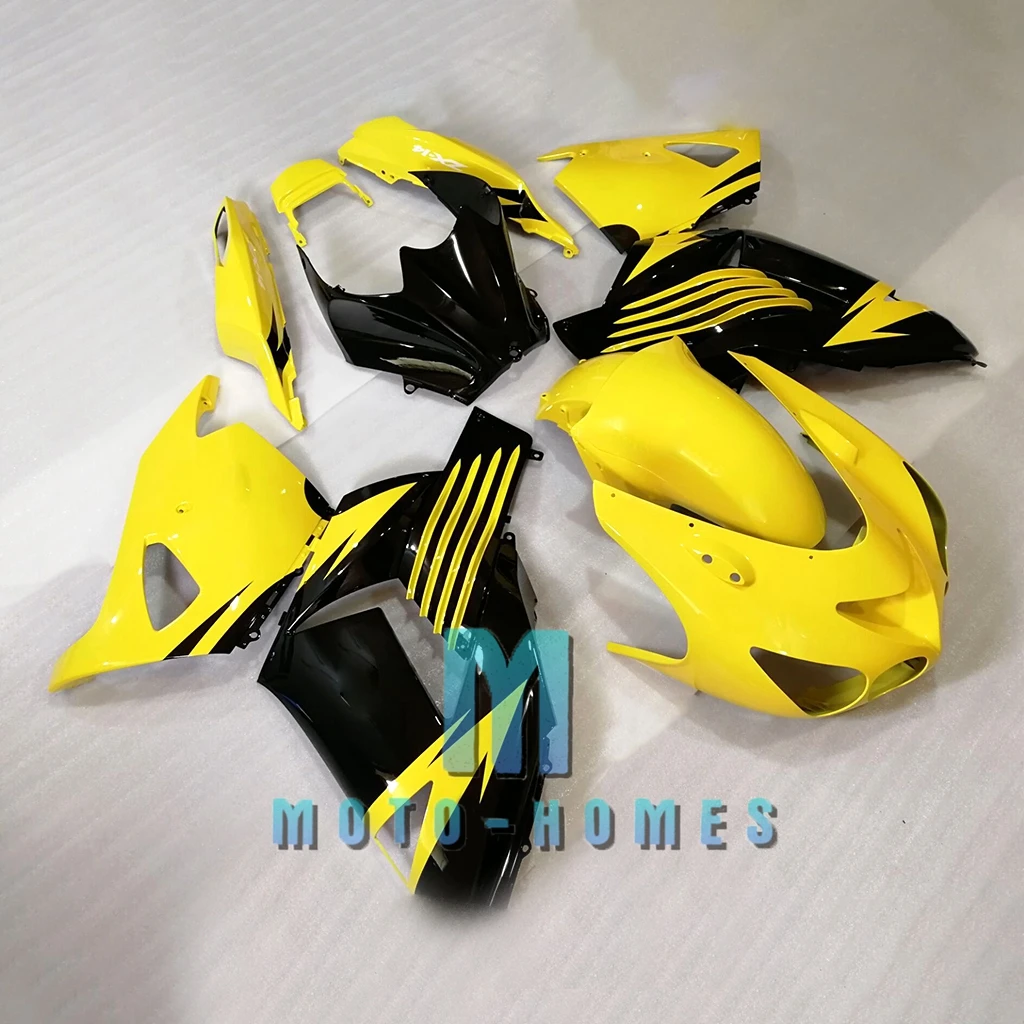 

Chinese Fairing Kit for Kawasaki Ninja 2006 2007 2008 2009 2010 2011 ZX14R ZZR1400 06-11 Injection ABS Plastic Bodywork Yellow