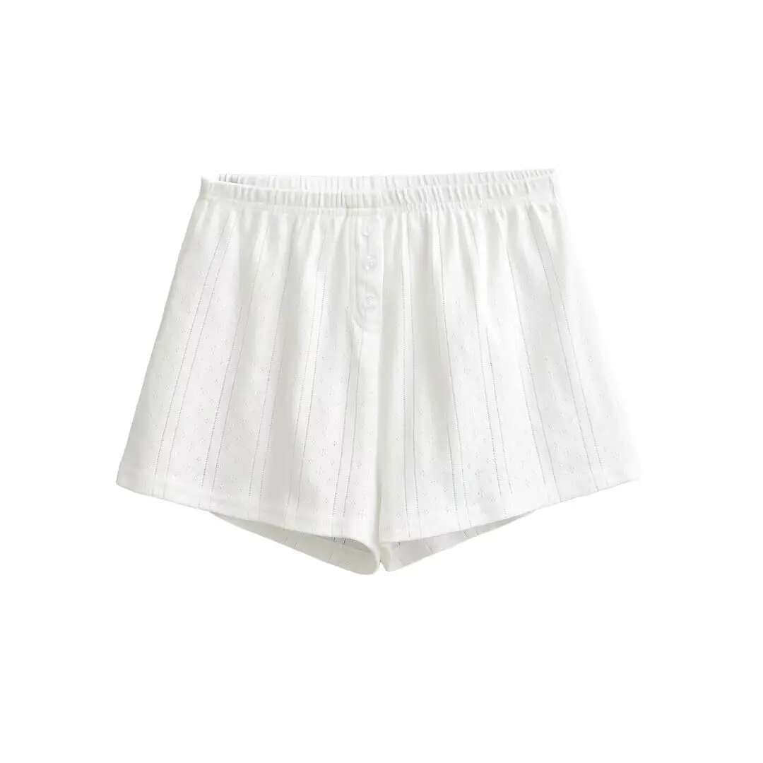 مريحة فضفاضة المرأة Spwear السراويل الصيف كسول مباراة جميع واسعة الساق ort السراويل مرونة الخصر عارضة الشارع Sle