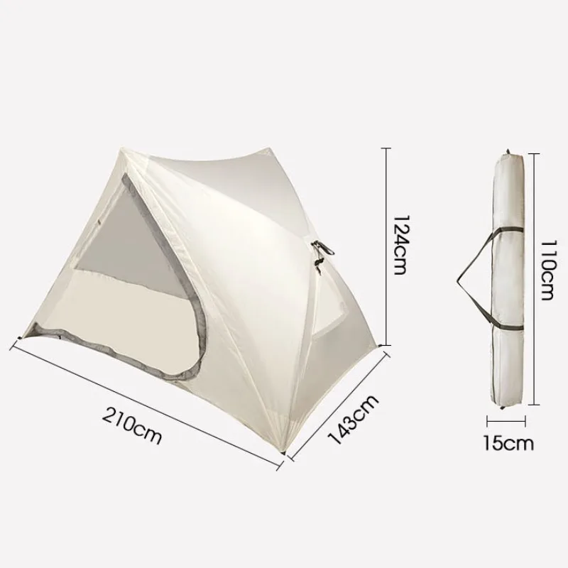 Camping Tent easy set up Waterproof for 2-3 person automatic opening sunscreen portable Outdoor Hiking Picnic Beach Shade tent