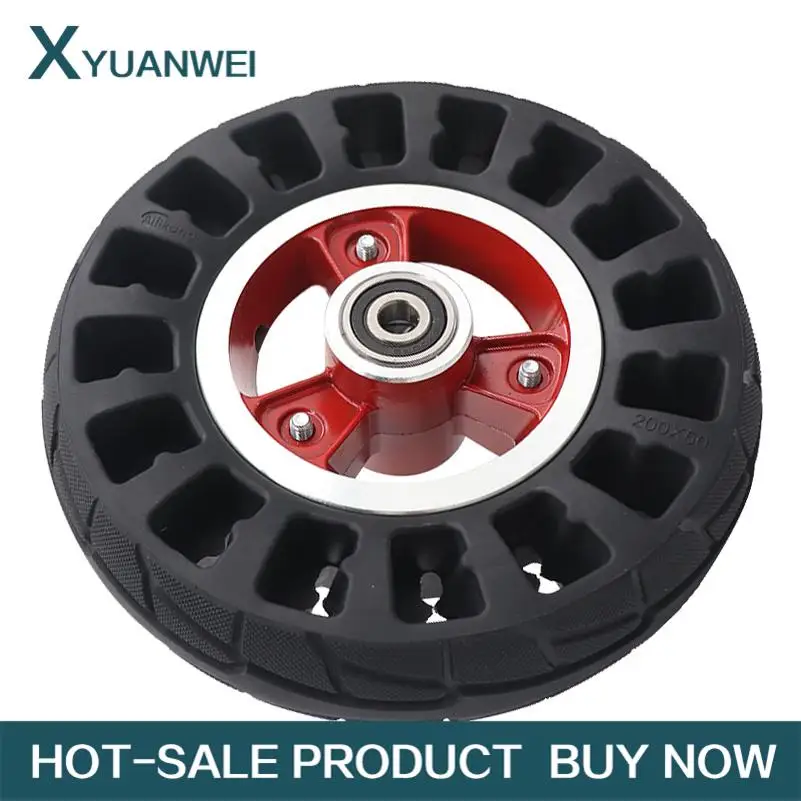 Solid Tyre solid wheel for 8 Inch Scooter Wheels for Little Dolphin Scooter 200x50 8 inch