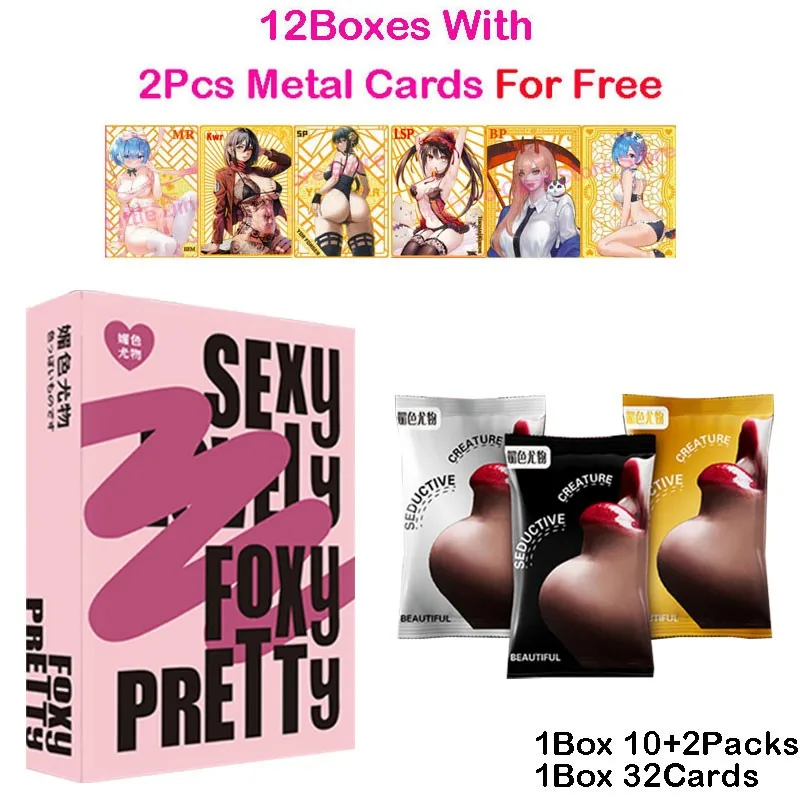 

Wholesale Case 12/24/36Boxes Newest Seductive Creature Waifu Booster Box CCG ACG TCG Collection Card Doujin Toys Hobbies Gift