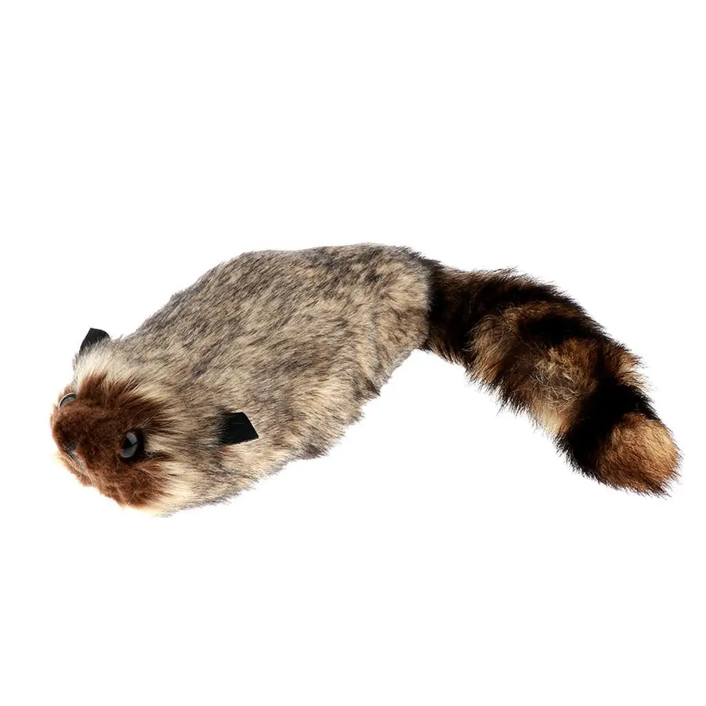 Raccoon Magic Trick Stage Magic Props Accessories Iron & Plush Brown 51cm