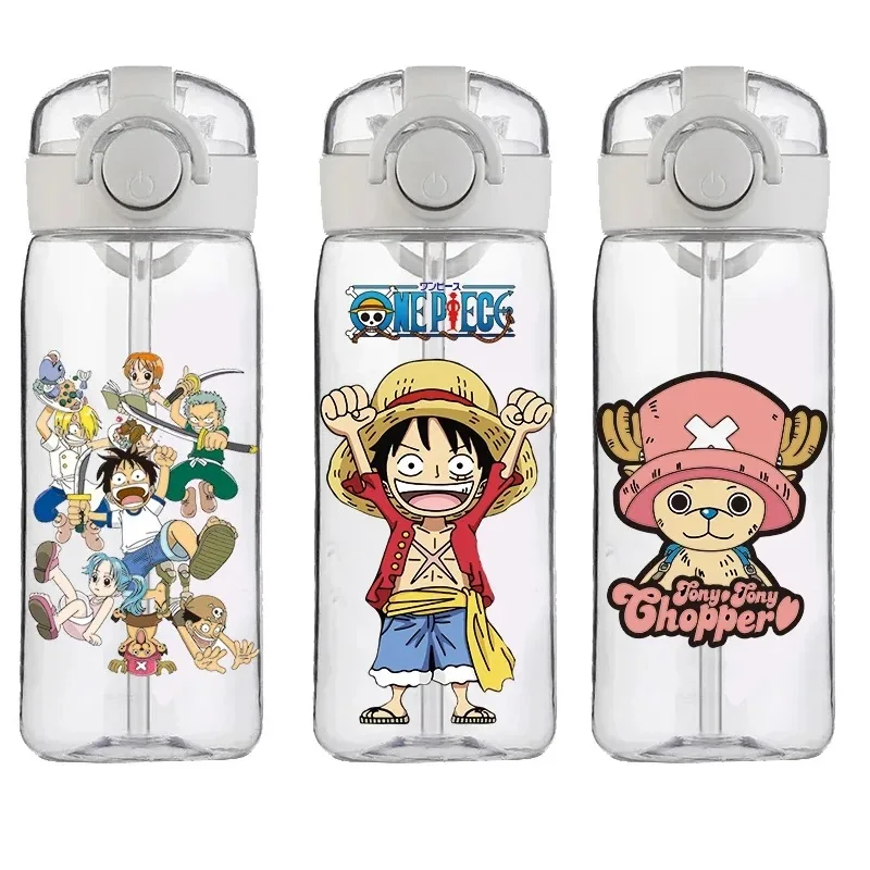 400ml Einteiliger Kunststoffbecher mit Freier Beschriftung, Anpassbarer Wasserbecher, Luffyzoro für Schüler und Schülerinnen, Kinder-Sommerbecher mit Fruchtmotiv, Neu