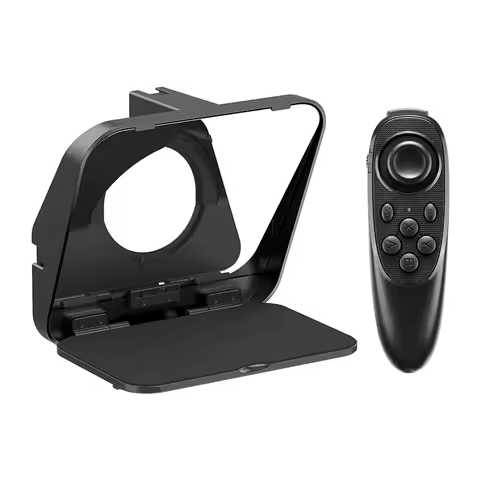 Ulanzi RT02 Universal Teleprompter Prompter DSLR Camera Smartphone Tablet Laptop Teleprompter Live Streaming Video Recording