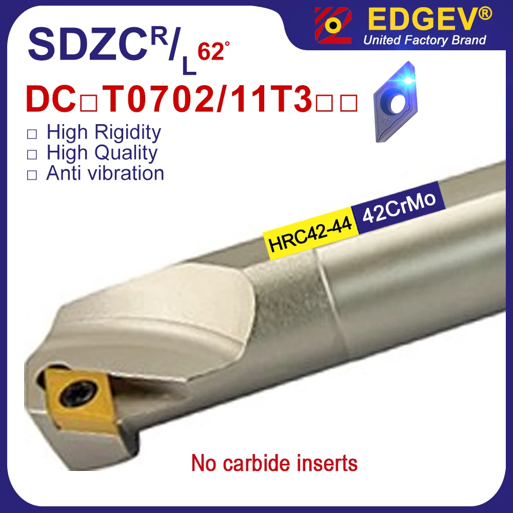 

S10K S12M S16Q S20R S32T SDZCR07 SDZCR11 internal turning tool SDZCR SDZCL cnc metal lathe tool DCMT internal boring bar holder