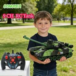1/30 Large Rc Tank Battle Car Remote Control War Tanks Model Crawler Radio Control Machine Toys for Boy Children Kids Toys Gift