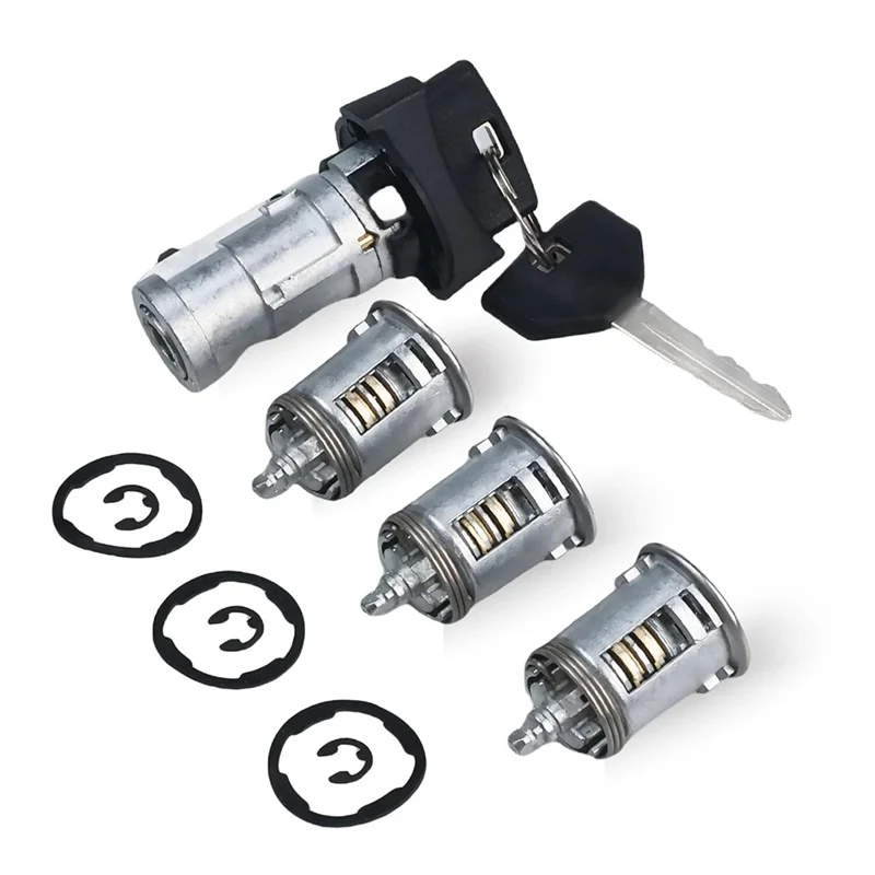 

Car Ignition Switch Lock Cylinder& Door Lock With 2 Keys For Jeep Wrangler LHD- Part Numbers 702419 4720929K