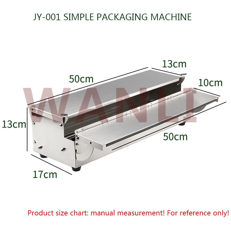 JY-001 Household Food Preservation Fresh Fruit and Vegetable Film Packaging Machine Film Packaging Sealing Machine Cling Film Cu