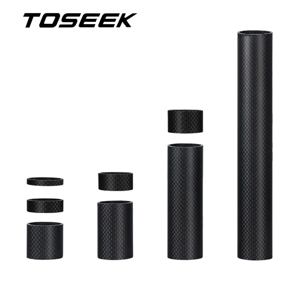 

Bicycle Headset Washer 1-1/8" 28.6mm Carbon Fiber Washer Bike Front Fork Tube Spacer 5mm 10mm 15mm 20mm - 100mm