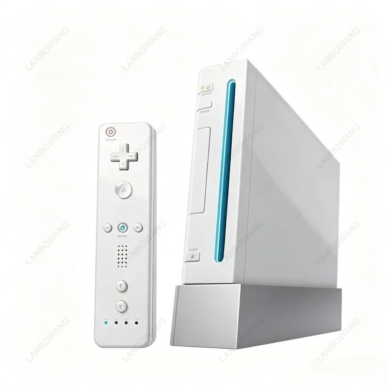 Wii Home Game Console, Family Interactive Fitness Entertainment TV Game Host English System For Home Entertainment