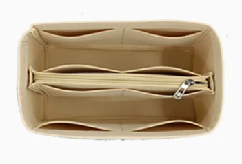 Felt Purse Insert Organizer, Bag in Bag Tote & Handbag Inner Shaper, Makeup Storage For Speedys 25 30 35